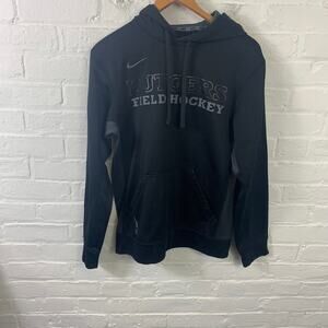 Nike Men's Pullover Graphic Hoodie Drawstring Long Sleeve Black Size Small